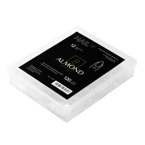 OCHO Nails Reverse dual tip mandula formájú műköröm tip, 120 darab - Ocho Nails