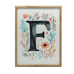 KERET FALI PLAKÁT FEKETE VIRÁGOK F 50x70 CM MATT PAPÍR 127758849 - Falikép