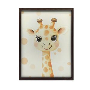 KERET FALI PLAKÁT ZSIRÁF PONTOS 30x40 CM MATTE 127762301 - Lakberendezés