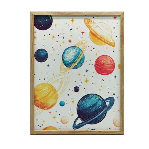 FALI PLAKÁT ALUMÍNIUM KERETBŐL COSMIC HARMONY 30x40 127764349 - Babaszoba dekoráció