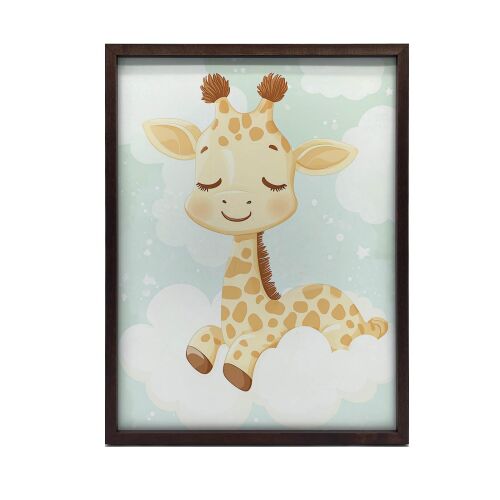 ARANYKERETES FALI PLAKÁT ZSIRÁF FELHŐN 40x50 CM 127765633