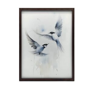 FALI PLAKÁT A TERMÉSZET CSENDÉ ALUMÍNIUM KERETBEN 30x40 CM 127766971 - Lakberendezés