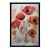 KERET FALI PLAKÁT PIROS MÁK Akvarell színben 40x50 CM ARANY 127767174