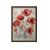 KERET FALI PLAKÁT PIROS MÁK Akvarell színben 40x50 CM ARANY 127767174