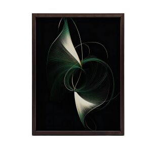 KERET FALI PLAKÁT GÖRBELI SÖTÉT ELEGÁNCIA 30x40 CM 127768462 - Lakberendezés