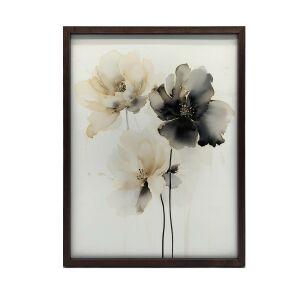 ALUMÍNIUM KERETES FALI PLAKÁT VIRÁG TÁNC 30x40 CM 127769304 - Lakberendezés