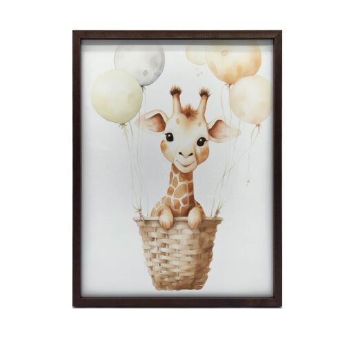 KERET FALI PLAKÁT VIDÁM ZSIRÁF UTAZÁSA 40x50 CM 127776033