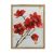 KERET FALI PLAKÁT PIROS VIRÁGOK MINIMALISTA 40x50 CM 127779388