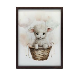 KERET FALI PLAKÁT BIRÁNY FELHŐS SÉTÁN 30x40cm 127781184 - Lakberendezés