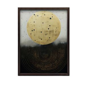 FRAME FALI PLAKÁT ARANY KOZMIKUS KÖR 40x50 CM ARANY KERET 127781934 - Falikép