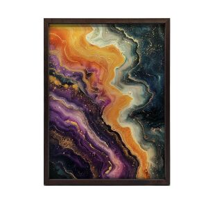 ALUMÍNIUM KERETES FALI PLAKÁT ÁLOM GALAXYA 40X50 CM 127785641 - Falikép