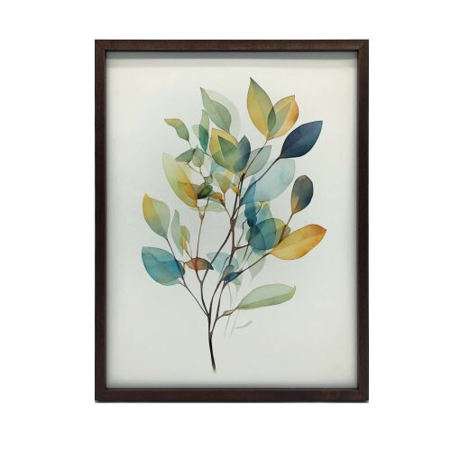 PLAKÁT FALRA ARANY KERETBEN EUCALYPTUS ELEGANCE 40x50 CM 127790356