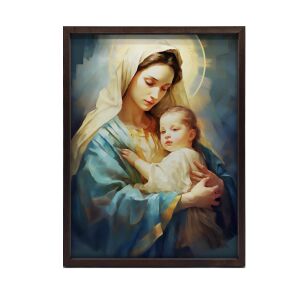 MÁRIA ÉS JÉZUS VALLÁSI FALI PLAKÁT 30x40 CM 127790808 - Lakberendezés