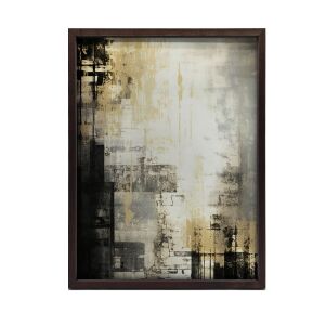 KERET FALI PLAKÁT ARANY KORTÁRS KLÍMA 30x40 CM 127794743 - Lakberendezés