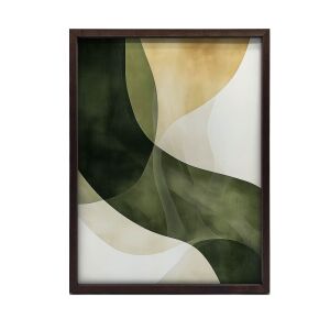 VÁSZON FESTMÉNY Álmok hullámai NAPPALIBA 30x40 CM FEKETE ALUMÍNIUM KERETTEL 127795414 - Lakberendezés