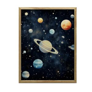 FALI PLAKÁT ARANY KERETBEN TÉR SUTTOGÁSA 40x50 CM 127798319 - Babaszoba dekoráció