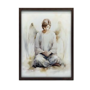 KERET FALI PLAKÁT ANGYAL IMAFIÚ PASTEL 30x40 127802222 - Lakberendezés