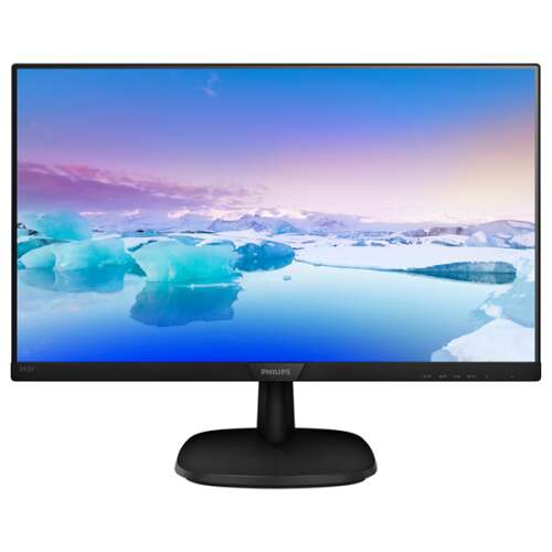 Philips 243V7QDSB 23.8 inch Full HD IPS monitor with narrow bezel