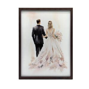 KERET FALI PLAKÁT A SZERELEM FINOMSÁGA 30x40 CM 127811696 - Lakberendezés