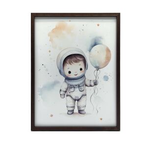 KERET FALI PLAKÁT AZ UNIVERZUM FELFEDEZŐ Léggömbbel 40x50 CM 127814313 - Falikép