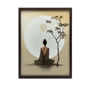 KERET FALI PLAKÁT BÉKE EGYENSÚLYBAN 30X40 CM 127818640 - Lakberendezés