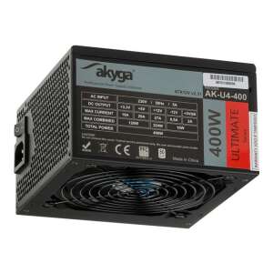 Akyga AK-U4-400 400W ATX power supply, black - Akyga