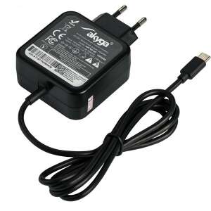 Akyga AK-ND-60 45W USB-C laptop charger with EU plug - Akyga