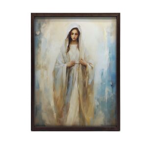 KERET FALI PLAKÁT MARY SACRED BEAUTY 30x40 CM ALUMÍNIUM 127838130 - Lakberendezés