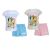 Set pijama de vară Bluey, două opțiuni de culoare: alb/albastru și crem/roz