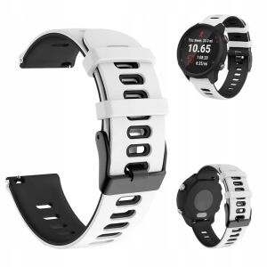 Szilikon szíj Huawei Watch GT 2/3/4/5 PRO 46 mm, Samsung Galaxy Watch 46 mm / 3 45 mm, Gear S3, Amazfit GTR 4 3 2 Pro 47 mm, Xiaomi Mi Watch Color S1 készülékekhez 127877465 - Okosóra szíj