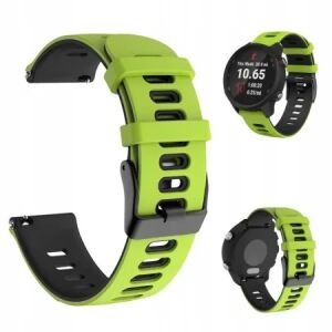 Szilikon szíj Huawei Watch GT 2/3/4/5 PRO 46 mm, Samsung Galaxy Watch 46 mm / 3 45 mm, Gear S3, Amazfit GTR 4 3 2 Pro 47 mm, Xiaomi Mi Watch Color S1 készülékekhez 127877490 - Okosóra szíj