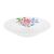 Domotti Fiorella soup plate with floral design