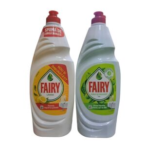 Dve fľaše Fairy prostriedku na umývanie riadu, vôňa jablka a citróna, 750 ml každá - Pranie