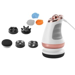 Karcsúsító testmasszírozó cserélhető fejekkel a cellulit csökkentésére és a test formálására - Masszírozó gép