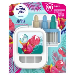 Elektryczny odświeżacz powietrza Ambi Pur 3Volution Aloha Starter Pack 20ml 127956003