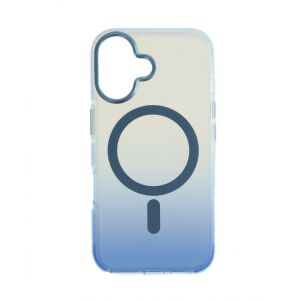 Cellect Apple iPhone 16 Kék Átlátszó Mágneses Telefontok - Cellect