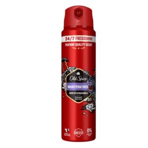 Dezodorans u spreju Old Spice Night Panther, 150 ml, miris citrusa i vanilije - Old Spice