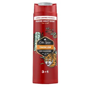 Old Spice Tiger Claw 3in1 Duschgel, Shampoo und Gesichtswäsche - Old Spice