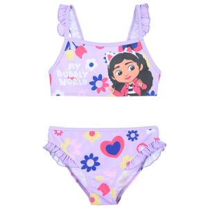 Netflix Gabbys Puppenhaus floraler Rüschen Bikini Badeanzug für Mädchen, Vorderansicht - Babys & Toddler