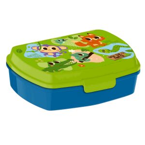 Pojemnik na kanapki Nickelodeon Dinos z motywem zwierzęcym - Pojemnik na żywność i napoje dla dzieci