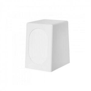 DAYCO Distribuitor de șervețele ABS alb, 10.3x13.4x15.2cm - Suporturi pentru șervețele