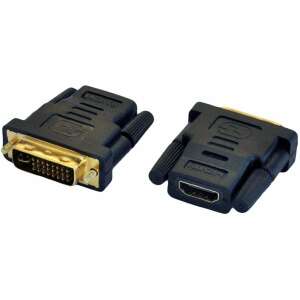 Akyga AK-AD-03 Adapter DVI na HDMI, czarny, konwertuje DVI 24+5 na HDMI - Konwerter DVI