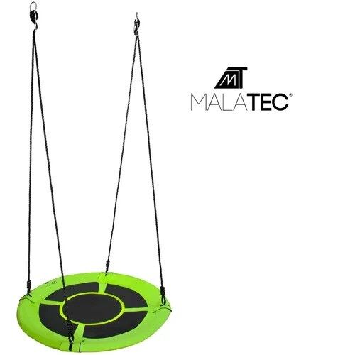 MALATEC Ringató zöld gólyafészek hinta, 100 cm átmérő - Kültéri hinta