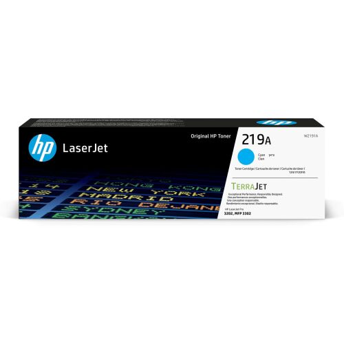 HP W2191A No.219A Cyan lézertoner eredeti 1,2K