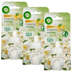 Air Wick White Flowers Wkład do elektrycznego odświeżacza powietrza 3x19ml 128026836