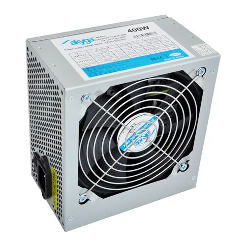 Akyga AK-B1-400 400W ATX Számítógép Tápegység Szögletes Nézet