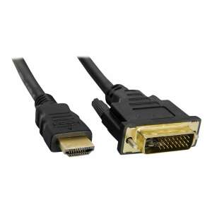 Akyga AK-AV-13 HDMI to DVI-D cable, 3 meters, black - HDMI Adapter