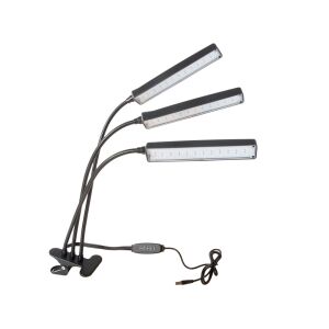 Állítható 72 LED-es növénytermesztő lámpa csíptetővel és távirányítóval - Növénytermesztési kellék