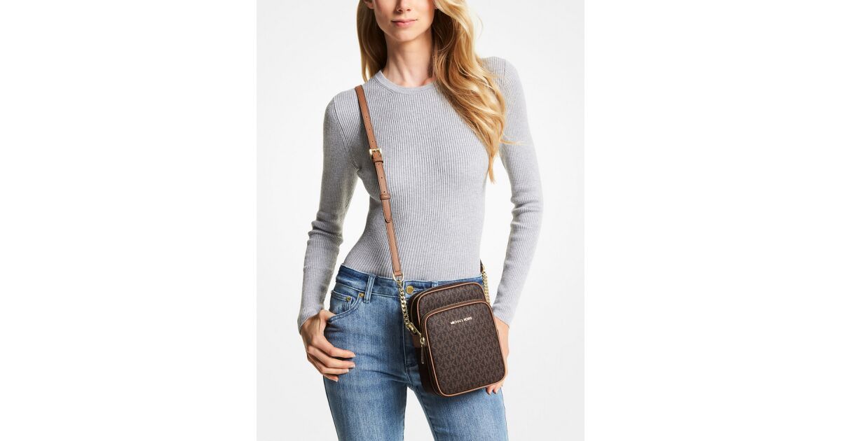 MICHAEL KORS női crossbody táska Jet Set Travel barna | Pepita.hu