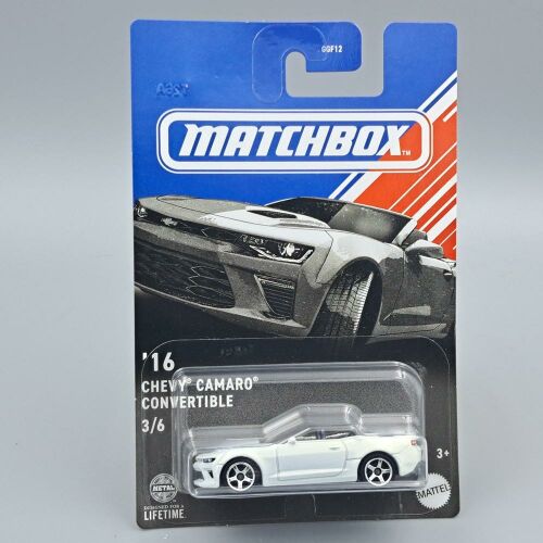 Matchbox '16 Chevy Camaro Convertible 3/6 Fém autómodell - Matchbox